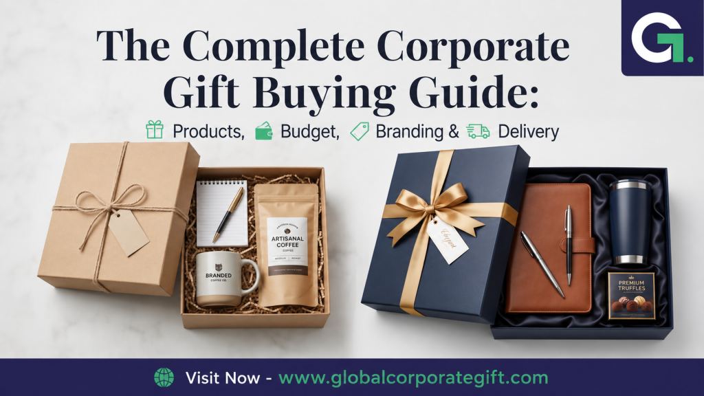 The Complete Corporate Gift Buying Guide: Products, Budget, Branding & Delivery