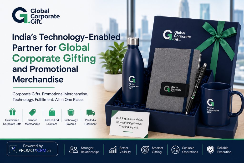 Global Corporate Gift (GCG): India’s Technology-Enabled Partner for Global Corporate Gifting and Promotional Merchandise