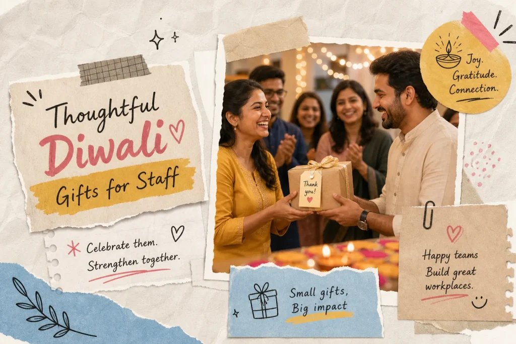 Thoughtful Diwali gifts for staff that boost morale and team loyalty